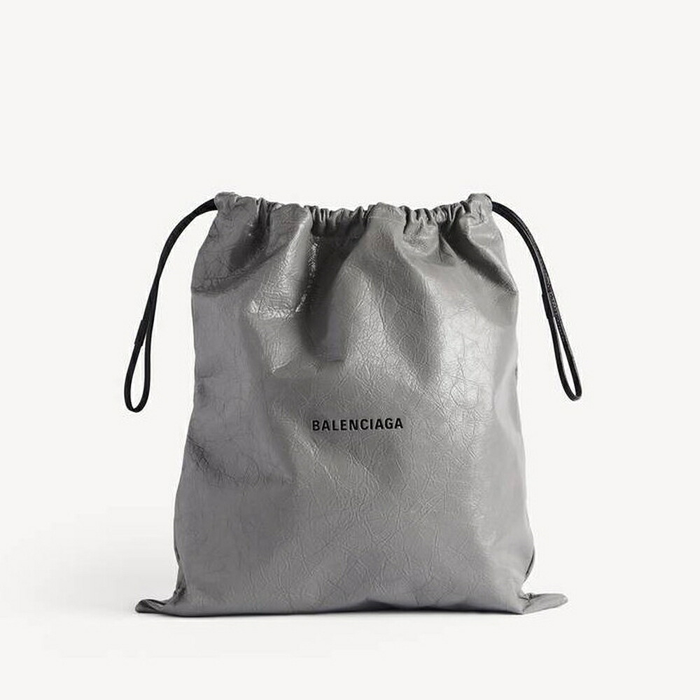 バレンシアガ BALENCIAGA メンズ SHOPPER 砂ぼこり御徒面子 合切袋【薄墨色 】【貨物輸送無料】【定め事品】