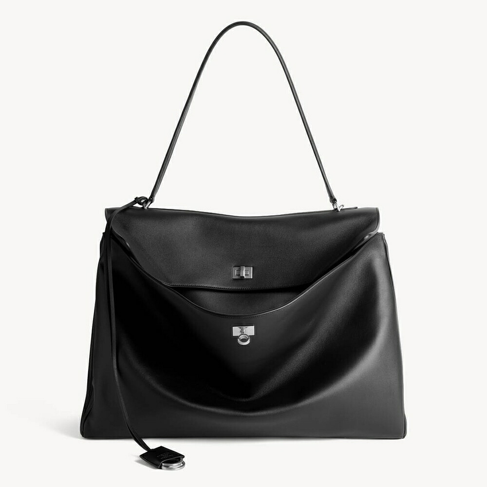 バレンシアガ BALENCIAGA メンズ RODEO ハンドバッグ XL【ブラック 】【送料無料】【正規品】