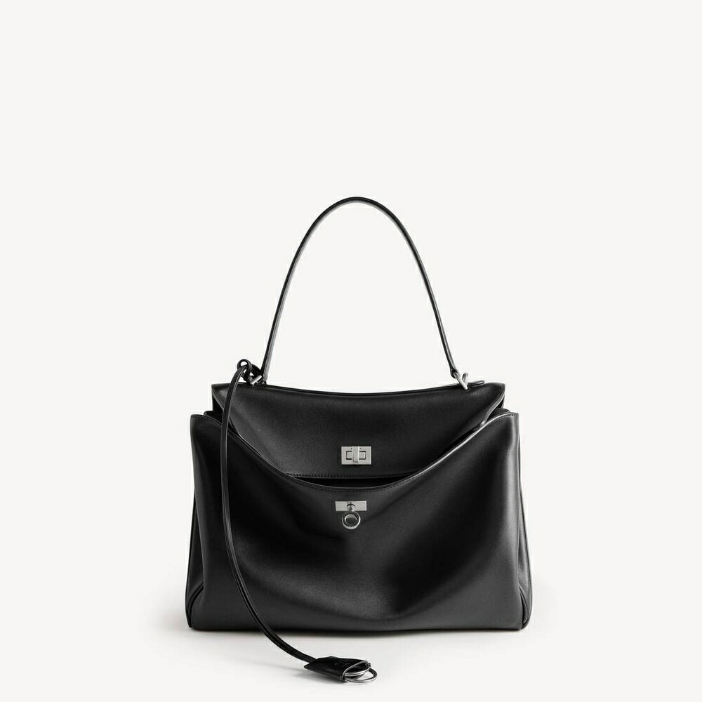 バレンシアガ BALENCIAGA メンズ RODEO ハンドバッグ ミディアム【ブラック 】【送料無料】【正規品】