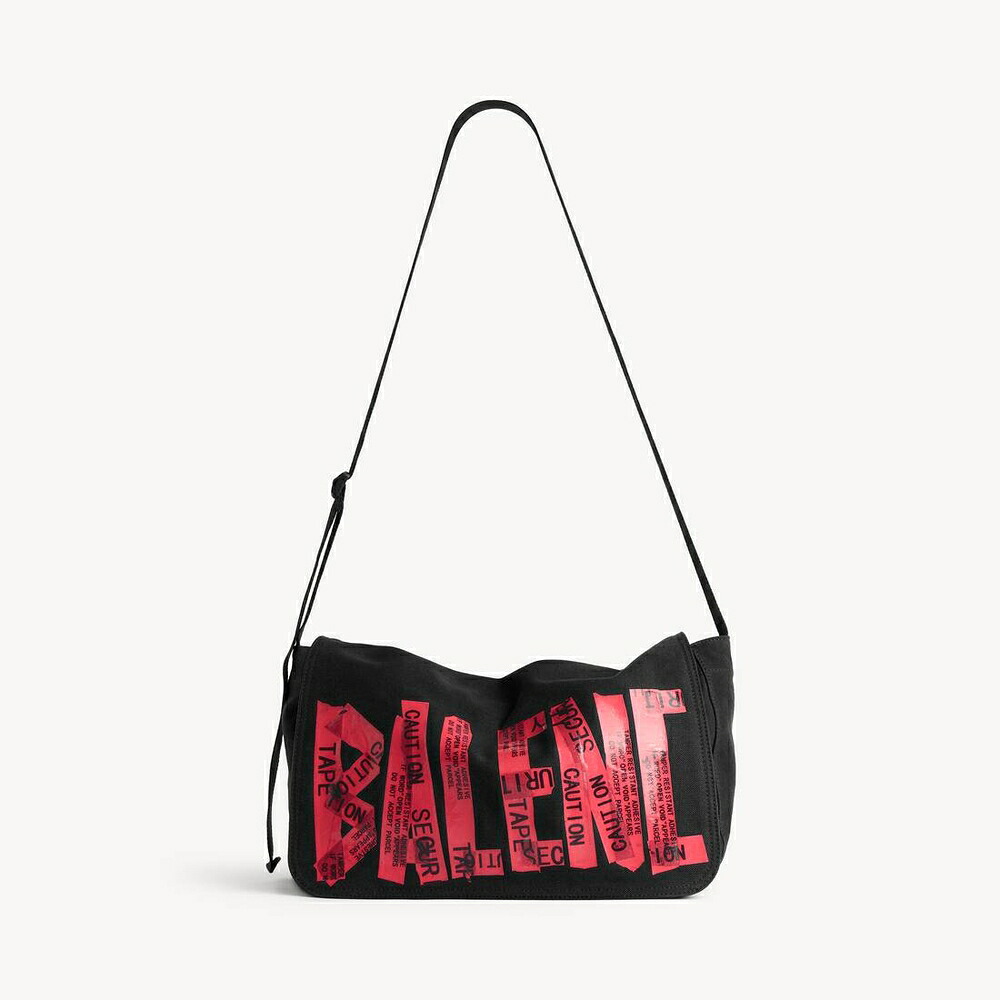 バレンシアガ BALENCIAGA メンズ TAPE TYPE 下げ翼 伝達人御徒面子 スモール【黒いこと/赤いこと 】【貨物輸送無料】【定め事品】