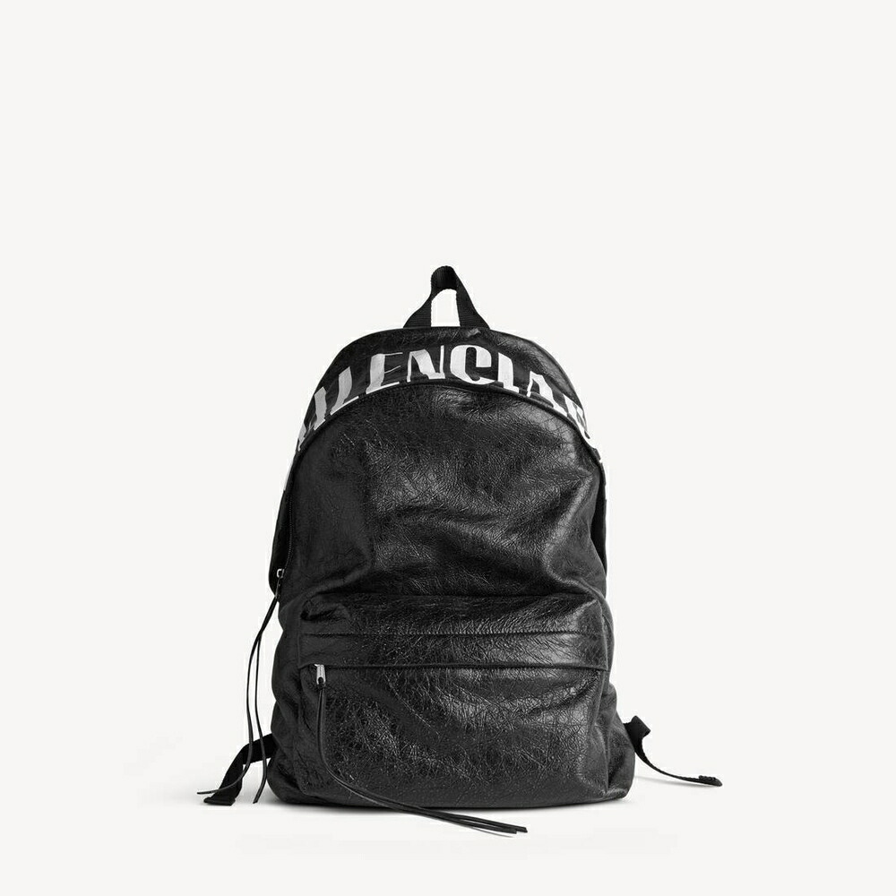 バレンシアガ BALENCIAGA メンズ EDITOR バックパック【ブラック/ホワイト 】【送料無料】【正規品】