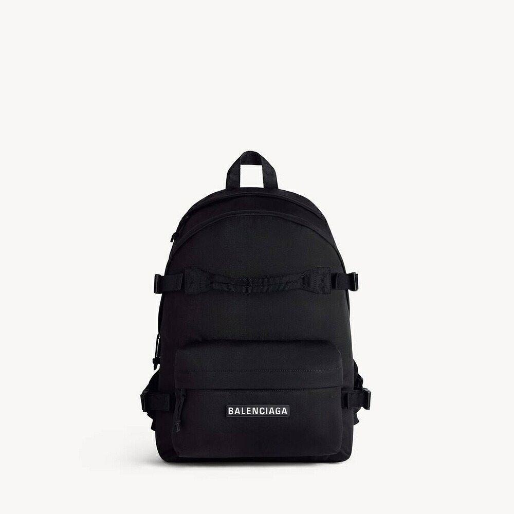 バレンシアガ BALENCIAGA メンズ SKI うしろ側容器に並べる【黒いこと 】【貨物輸送無料】【定め事品】