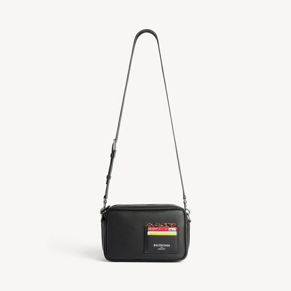バレンシアガ BALENCIAGA メンズ CREDIT 写真機御徒面子【黒いこと 】【貨物輸送無料】【定め事品】