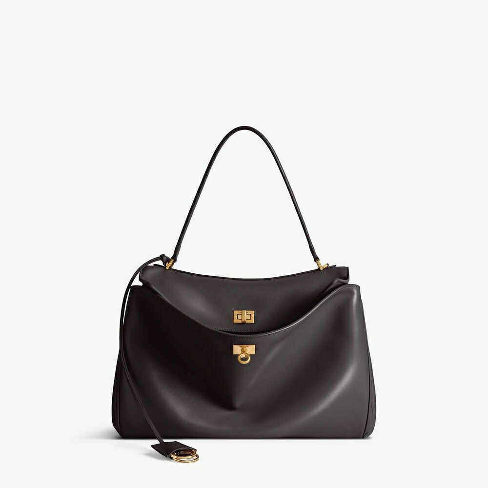 バレンシアガ BALENCIAGA メンズ RODEO ハンドバッグ ミディアム【ブラウン 】【送料無料】【正規品】|ブランドバッグ・雑貨CELEBRITY
