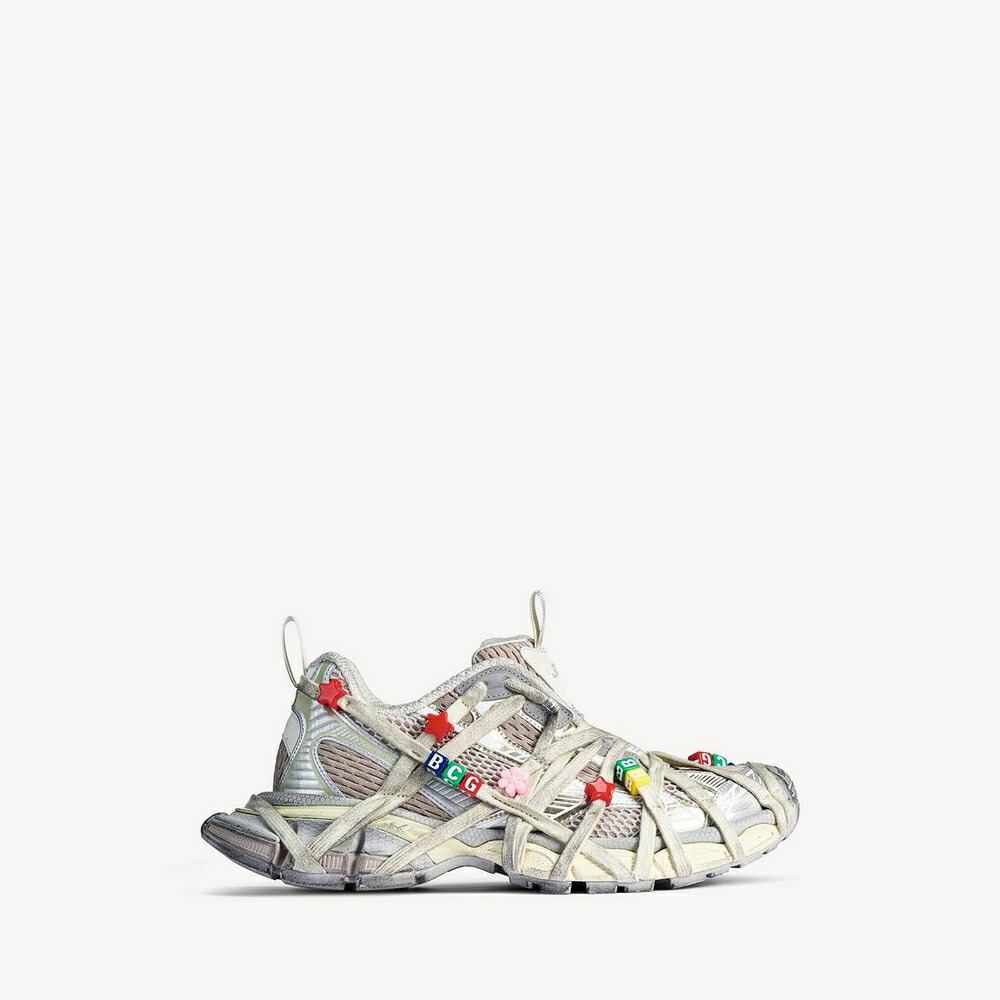 バレンシアガ BALENCIAGA メンズ 3XL EXTREME LACE スニーカー【エッグ甲殻/マルチ色つや 】【貨物輸送無料】【定め事品】