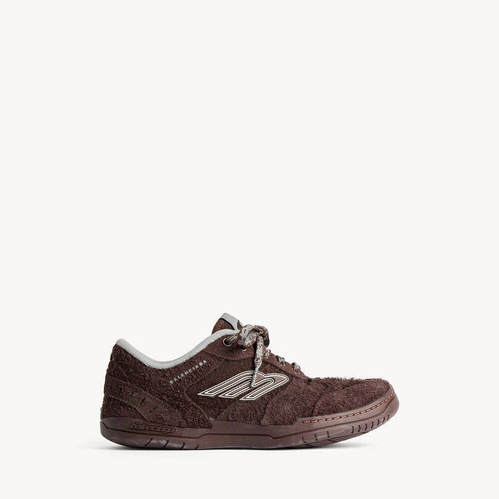 バレンシアガ BALENCIAGA メンズ HAMPTONS スエード スニーカー【ダークブラウン/グレー 】【送料無料】【正規品】