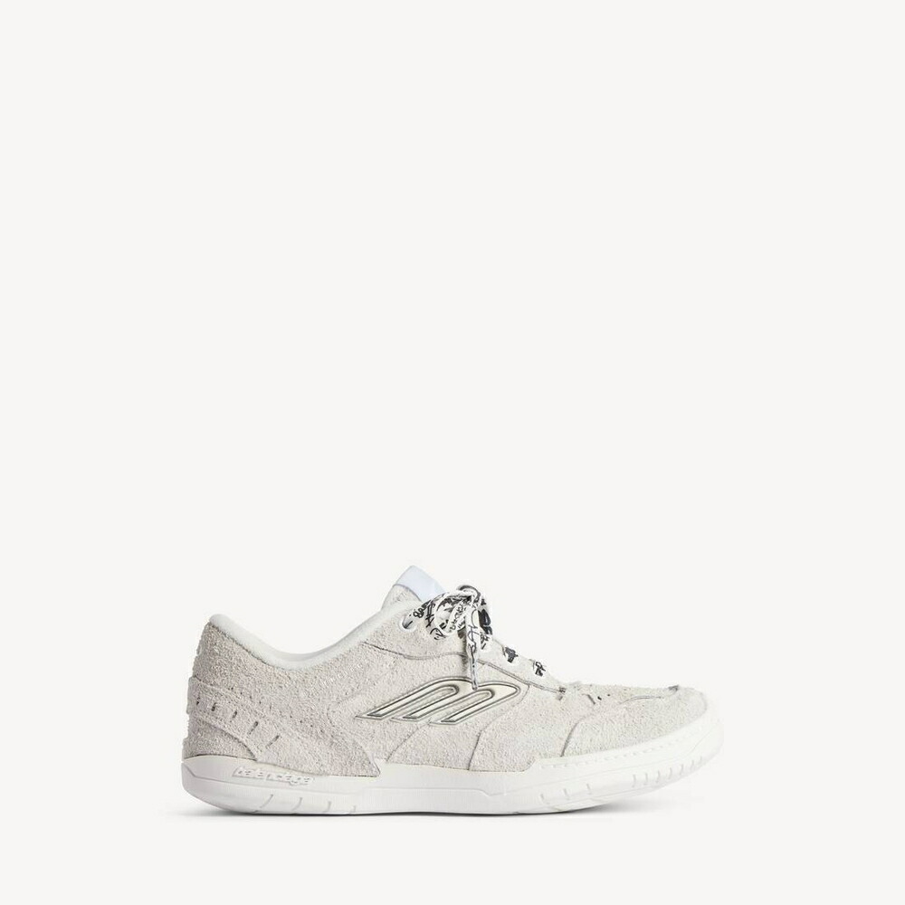 バレンシアガ BALENCIAGA メンズ HAMPTONS スエード スニーカー【オフホワイト/ブラック 】【送料無料】【正規品】 177,100円
