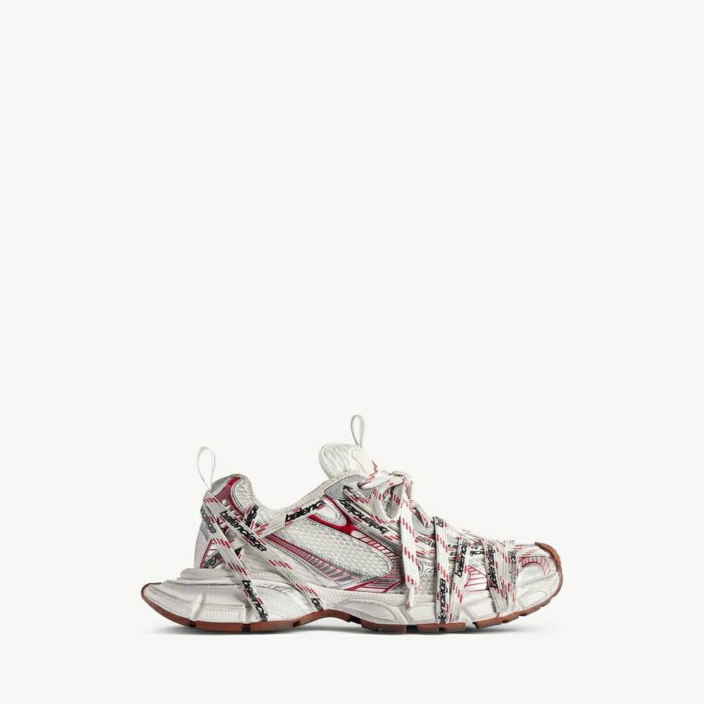 バレンシアガ BALENCIAGA メンズ 3XL EXTREME LACES LOGO スニーカー【ベージュ/グレー/レッド/ブラウン 】【送料無料】【正規品】