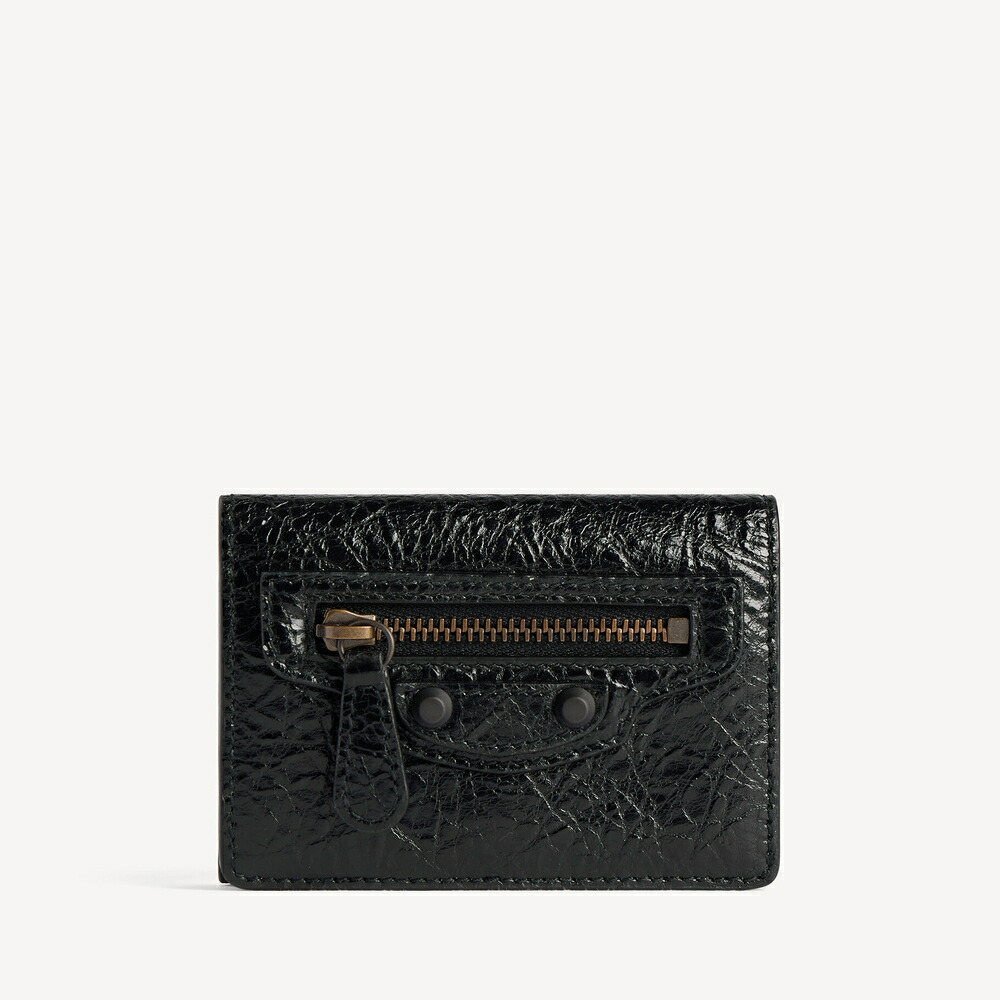 バレンシアガ BALENCIAGA メンズ LE CITY ミニ ウォレット 金入れ【黒いこと 】【貨物輸送無料】【定め事品】