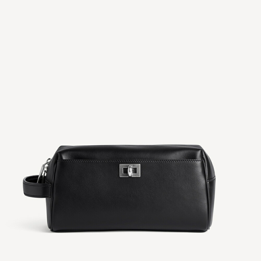 バレンシアガ BALENCIAGA メンズ RODEO トイレタリーポーチ【黒いこと 】【貨物輸送無料】【置き目品】