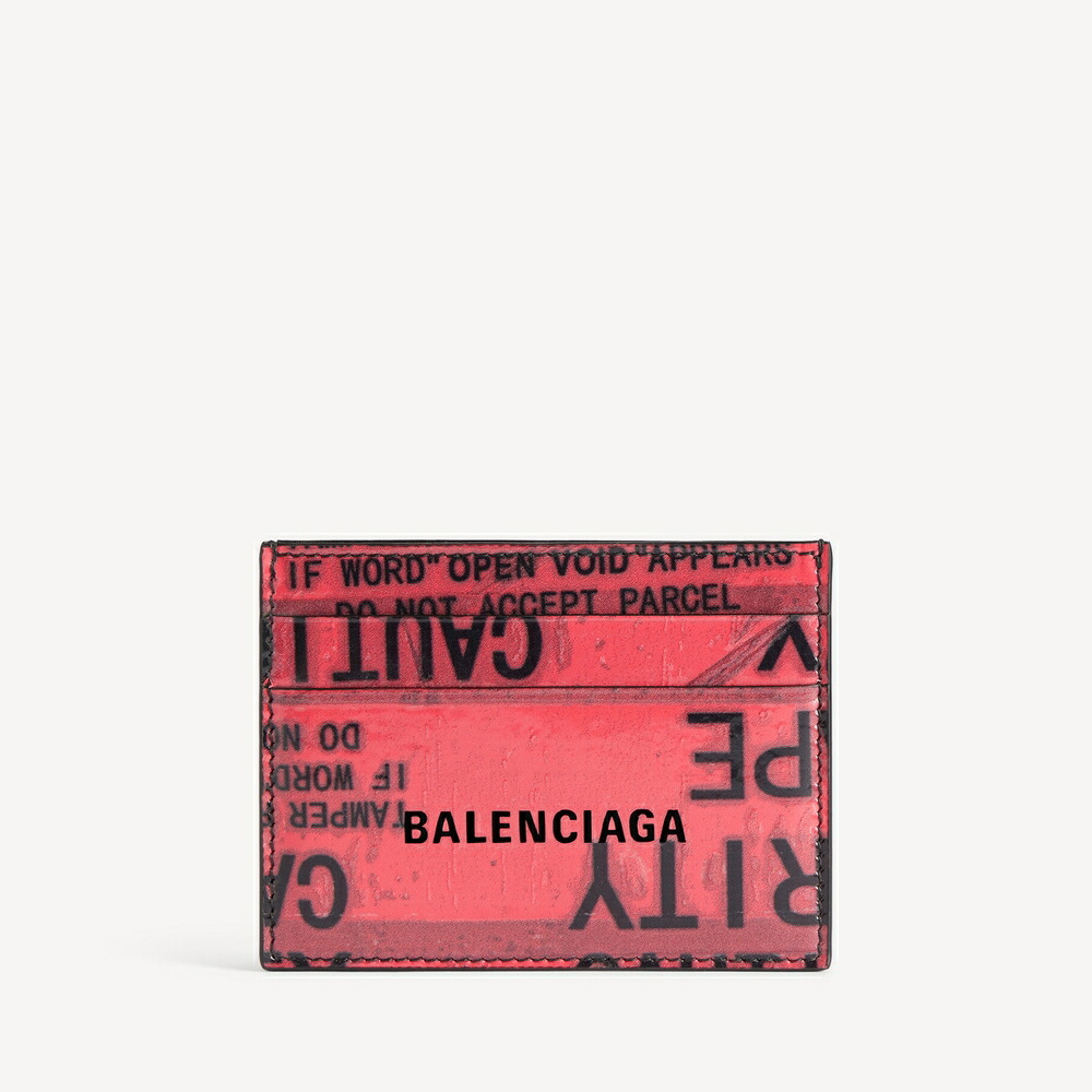 バレンシアガ BALENCIAGA メンズ TAPE TYPE 歌留多保持者【黒いこと/赤いこと 】【貨物輸送無料】【決まり品】 メンズ財布-財布・ケース-バッグ・小物・ブランド雑貨