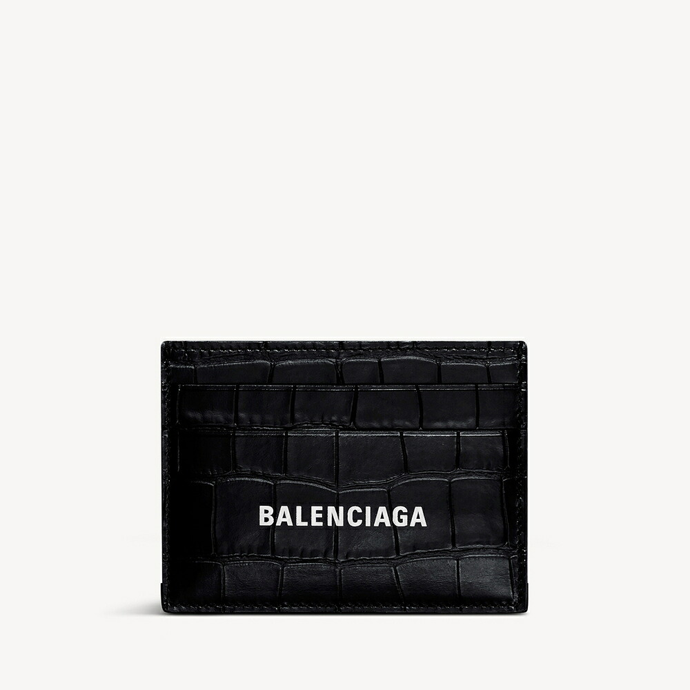 バレンシアガ BALENCIAGA メンズ CASH 歌留多保持者【黒いこと 】【貨物輸送無料】【決まり品】 財布・ケース-バッグ・小物・ブランド雑貨-メンズ財布