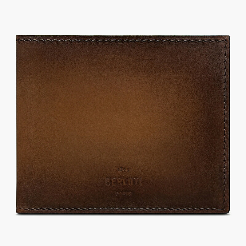 ベルルッティ Berluti マコレ スリム レザー コンパクトウォレット 財布【cacao intenso 】【送料無料】【正規品】