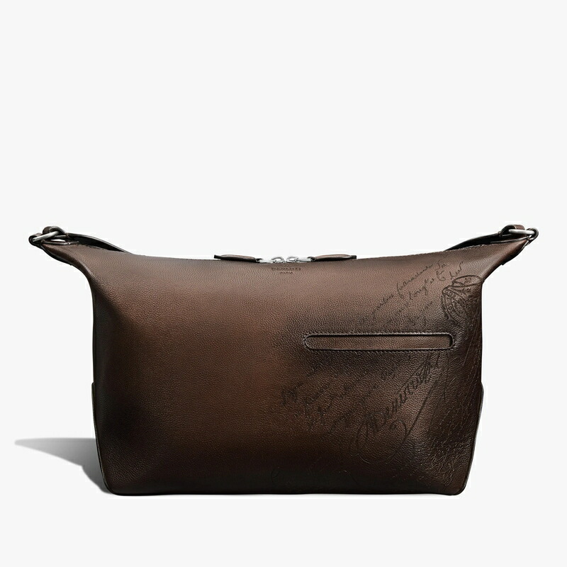 ベルルッティ Berluti トゥジュール ホンブルグ帽 ジップ ホー洋弓 スクリットレザー 伝達人御徒面子【soft brown 】【貨物輸送無料】【定め事品】