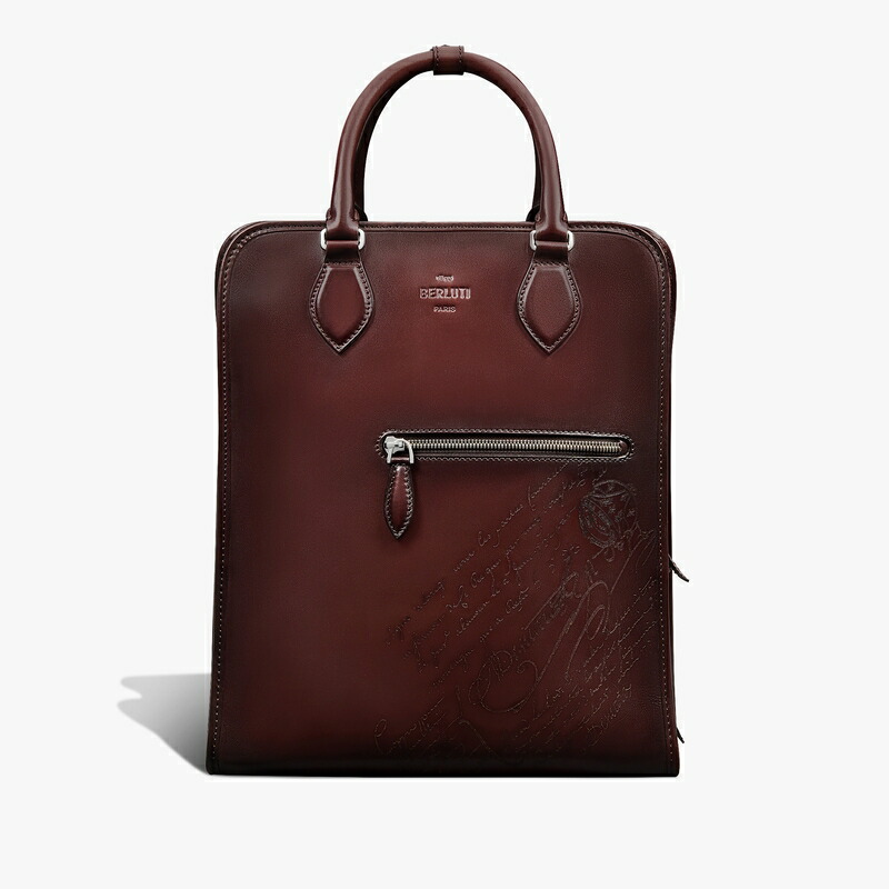 ベルルッティ Berluti プルミエジュール スクリットレザー バックパック【legno bruciato 】【送料無料】【正規品】