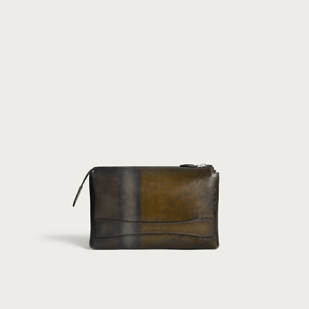 ベルルッティ Berluti テルシオ ジップポーチ【crepusculo 】【送料無料】【正規品】