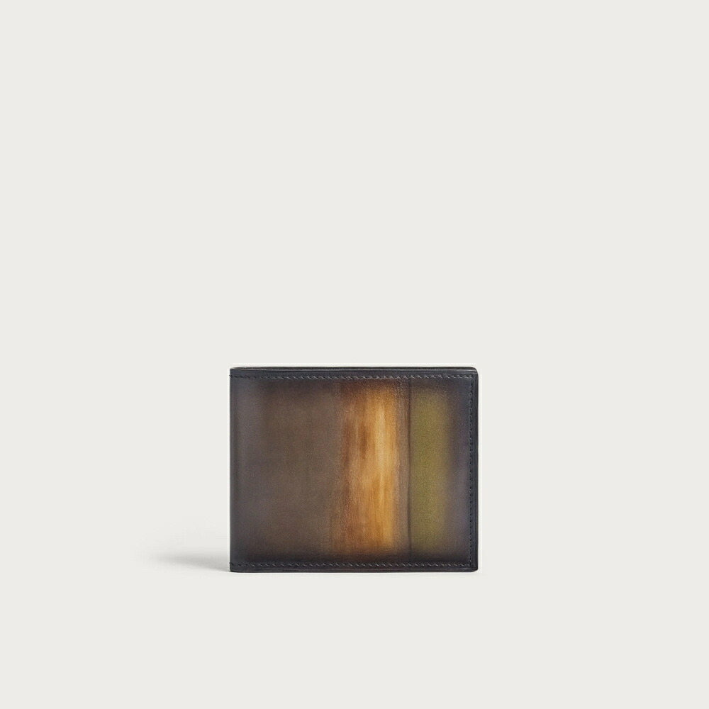 ベルルッティ Berluti マコレ か細い 下げ翼 コンパクトウォレット 金入れ【alba 】【貨物輸送無料】【定め事品】