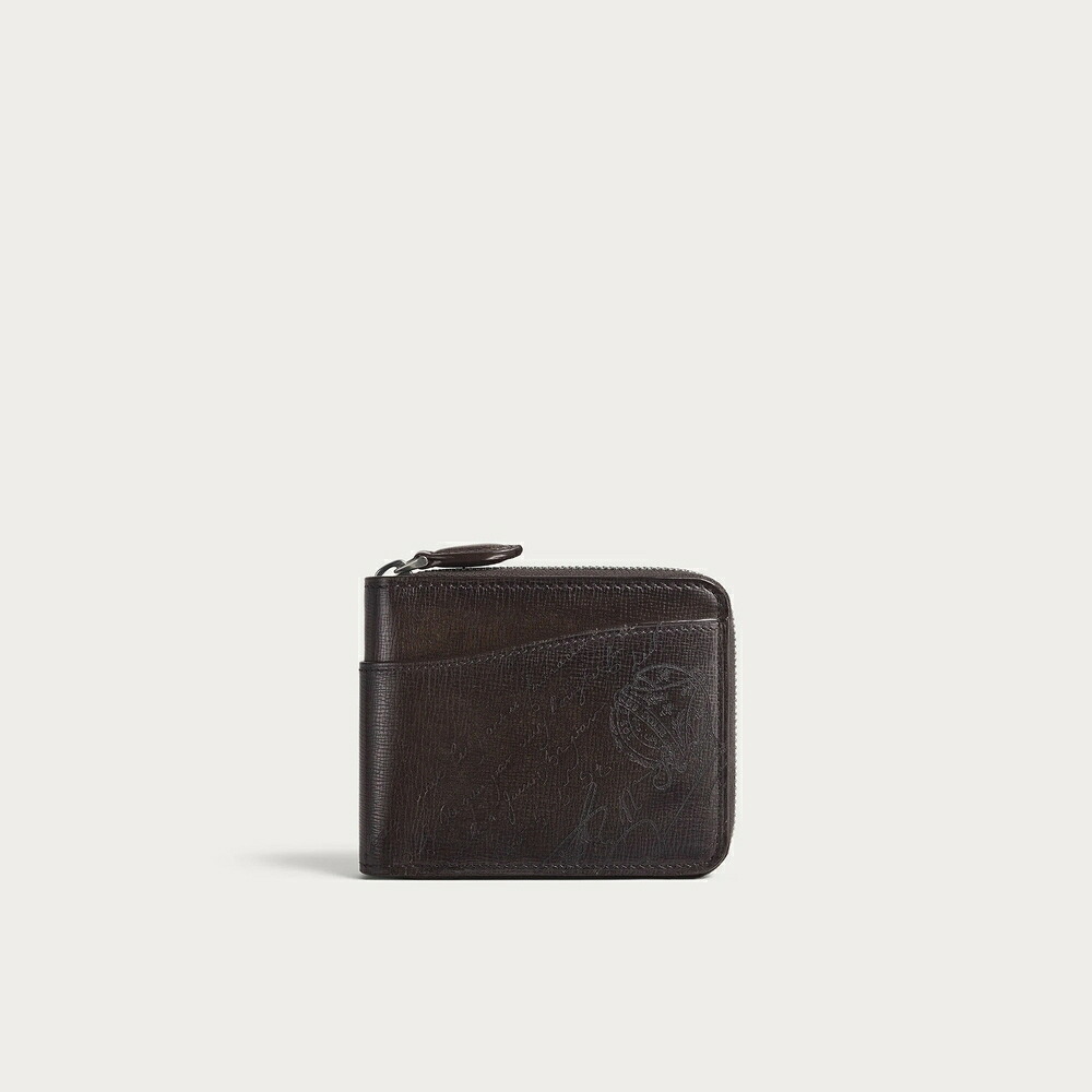 ベルルッティ Berluti イタウバ スクエア グラディアント コンパクトウォレット 財布【selva oscura 】【送料無料】【正規品】