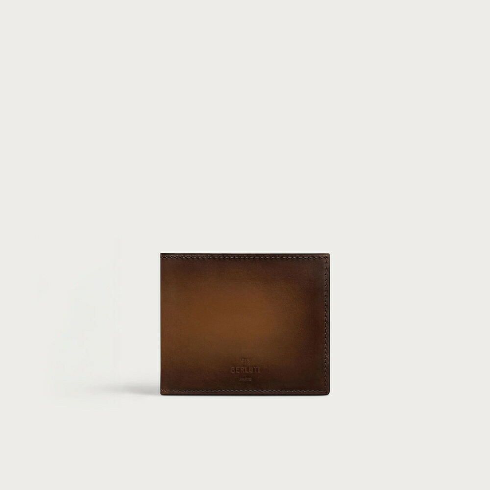 ベルルッティ Berluti マコレ スリム フラップ コンパクトウォレット 財布【cacao intenso 】【送料無料】【正規品】