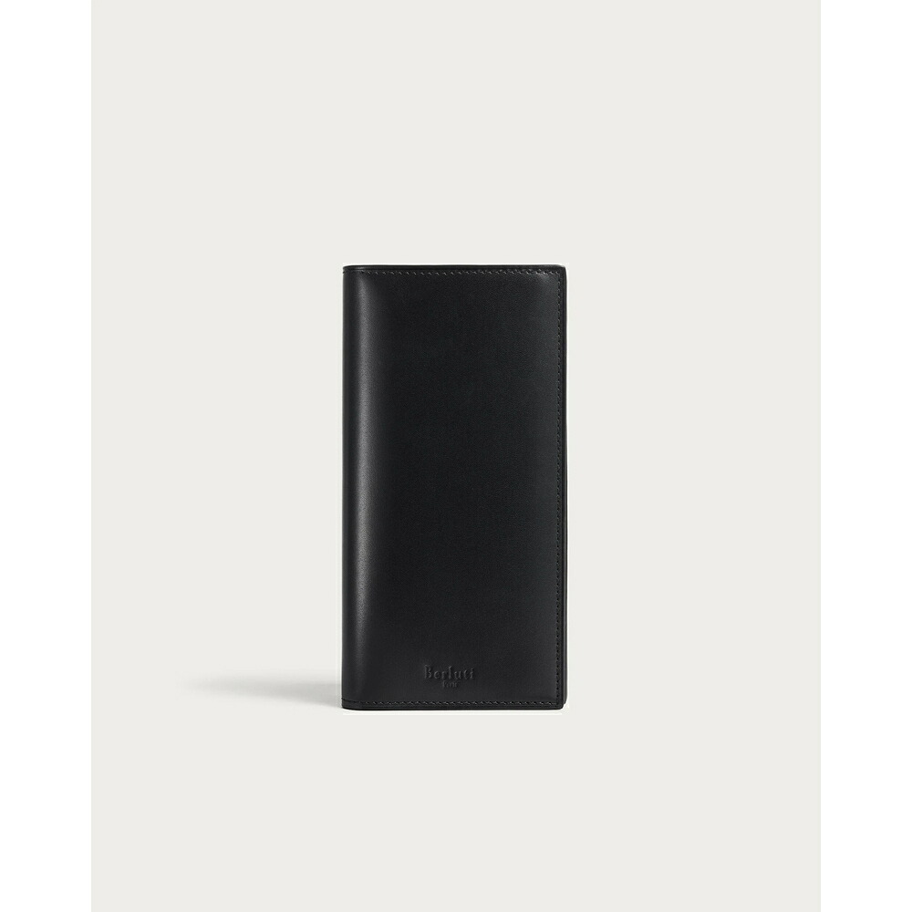 ベルルッティ Berluti サンタル 下げ翼 ロングウォレット 銭入れ【black 】【貨物輸送無料】【定まり品】