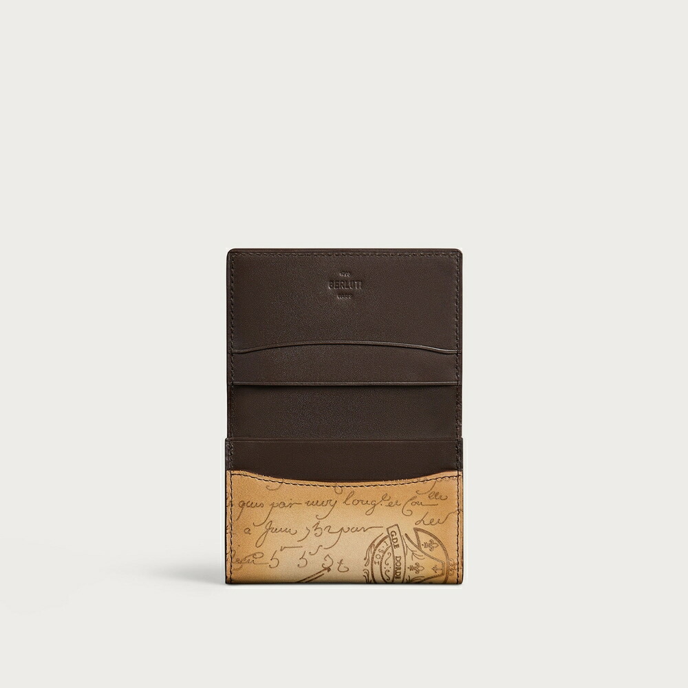 ベルルッティ Berluti インブイア グラディアント 下げ翼 歌留多保持者【miraggio 】【貨物輸送無料】【置き目品】
