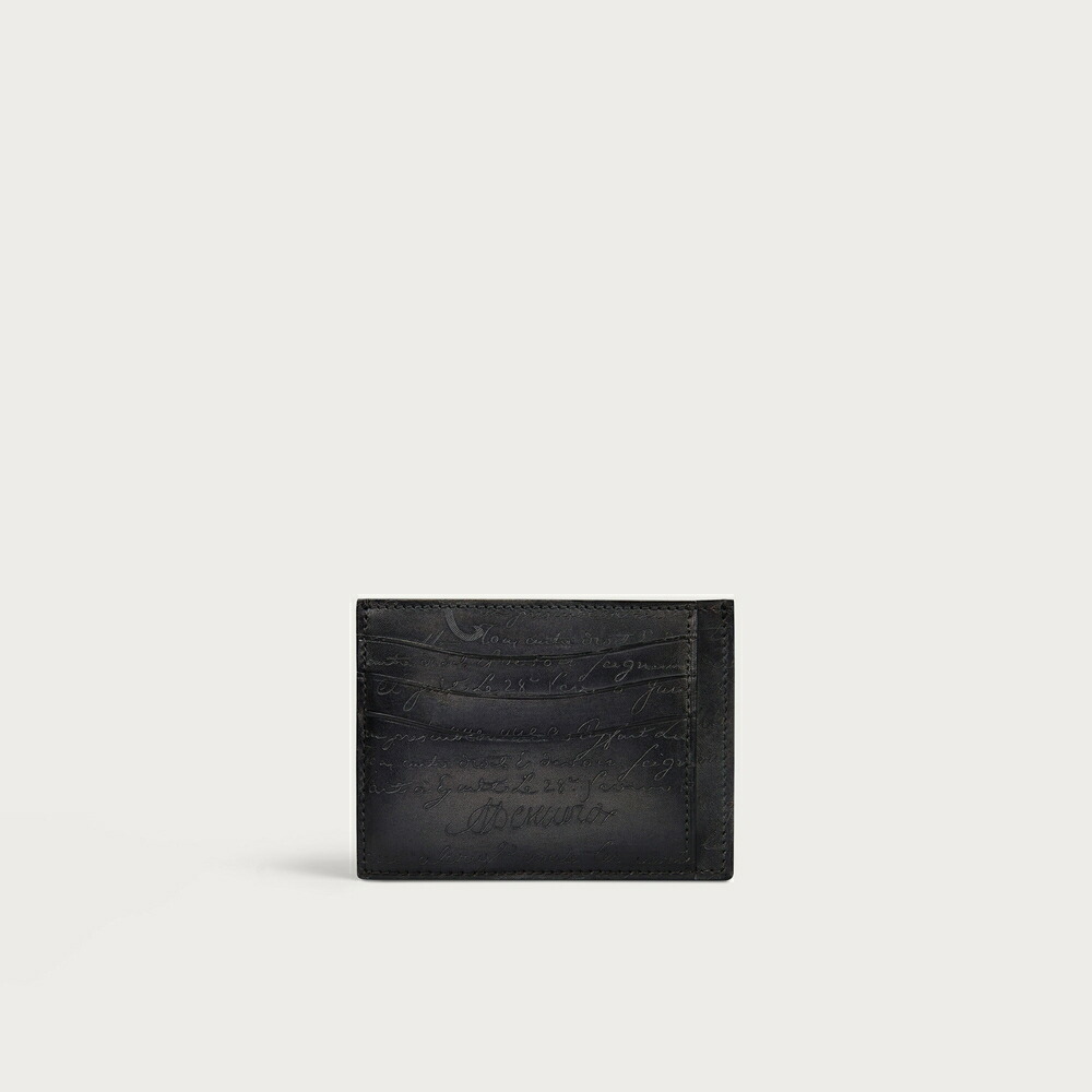 ベルルッティ Berluti バンブー テトリス カードホルダー【nero grigio 】【送料無料】【正規品】