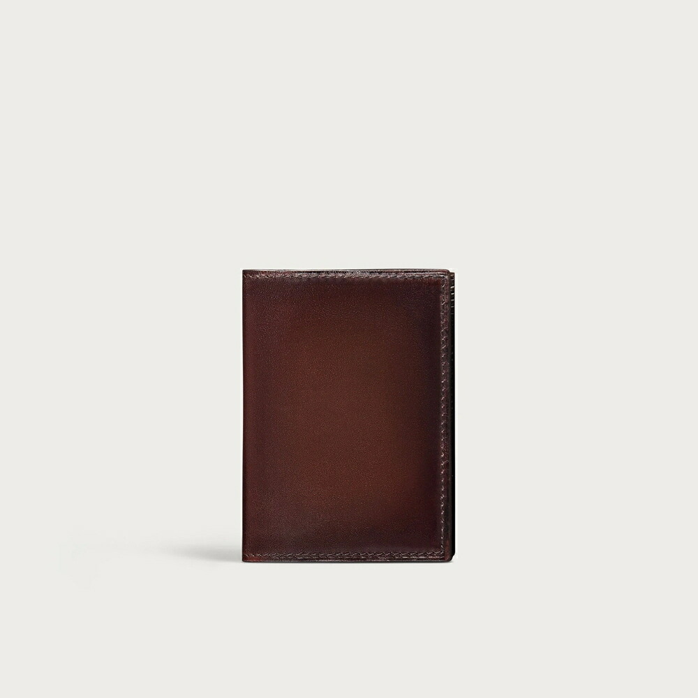 ベルルッティ Berluti ジャグア ルティ フラップ カードホルダー【legno bruciato 】【送料無料】【正規品】 105,985円