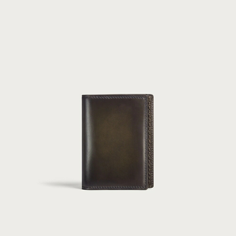 ベルルッティ Berluti ジャグア ルティ 下げ翼 歌留多保持者【selva oscura 】【貨物輸送無料】【定め事品】