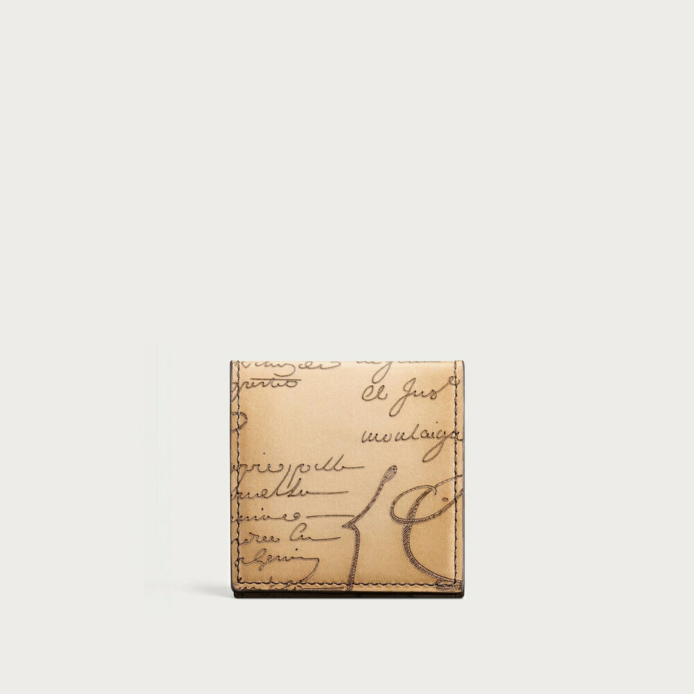ベルルッティ Berluti 開びゃく 先だつものがま口【miraggio 】【貨物輸送無料】【置き目品】