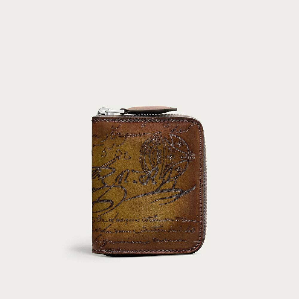 ベルルッティ Berluti ワパ 先だつもの蝦蟇口【jungle green 】【貨物輸送無料】【定まり品】