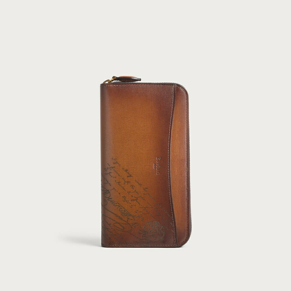 ベルルッティ Berluti イタウバ グラディアント ロングジップウォレット 金入れ【fiamma 】【貨物輸送無料】【定め事品】