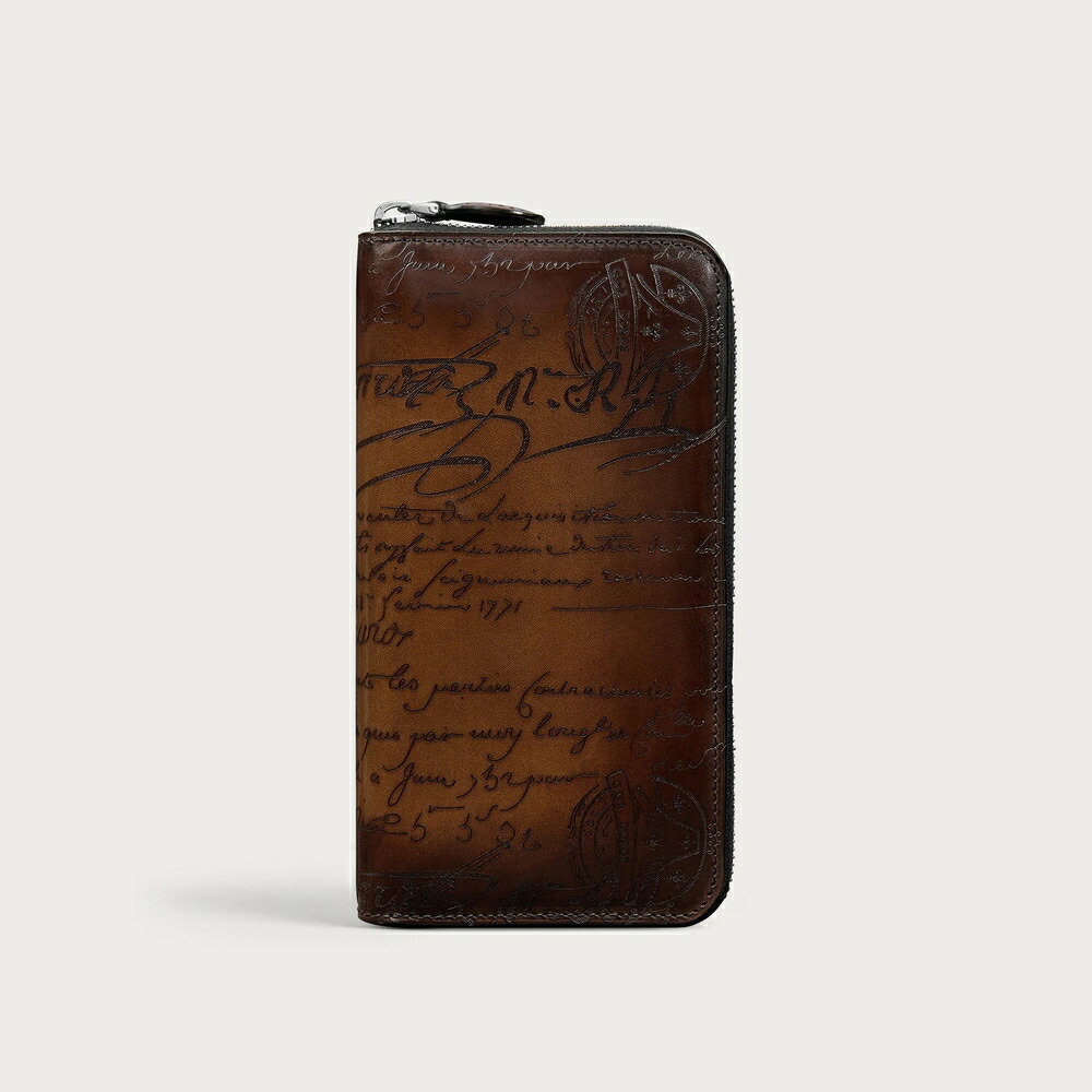 ベルルッティ Berluti イタウバ ロングジップウォレット 財布【cacao intenso 】【送料無料】【正規品】