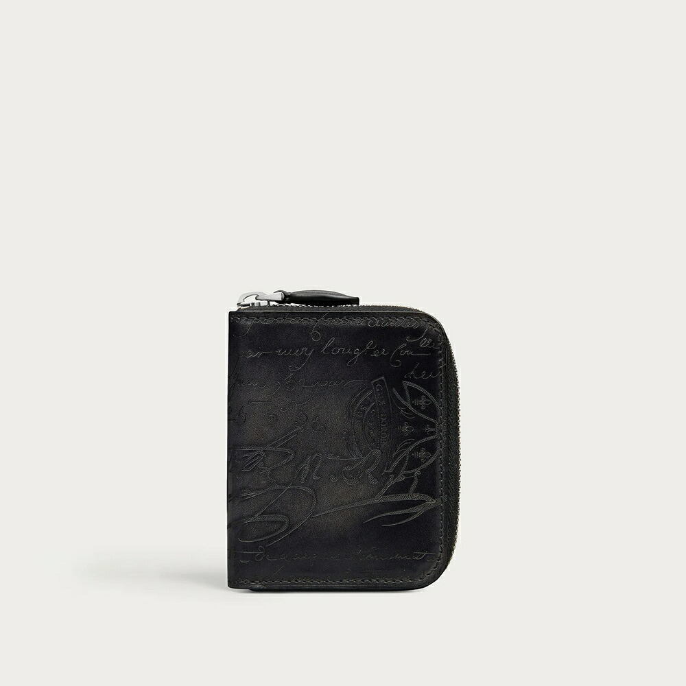 ベルルッティ Berluti ワパ 先だつもの蝦蟇口【nero grigio 】【貨物輸送無料】【定まり品】