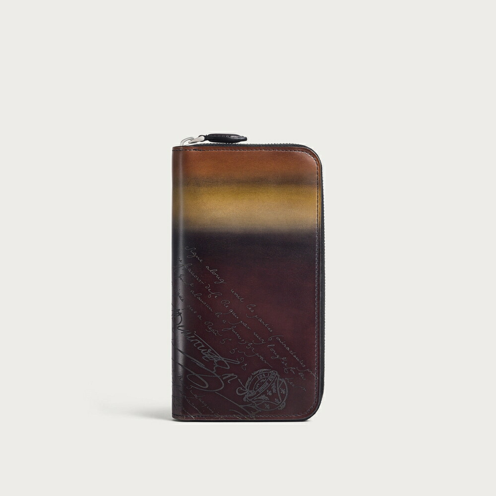 ベルルッティ Berluti イタウバ ロングジップウォレット 金入れ【eclissi 】【貨物輸送無料】【定め事品】