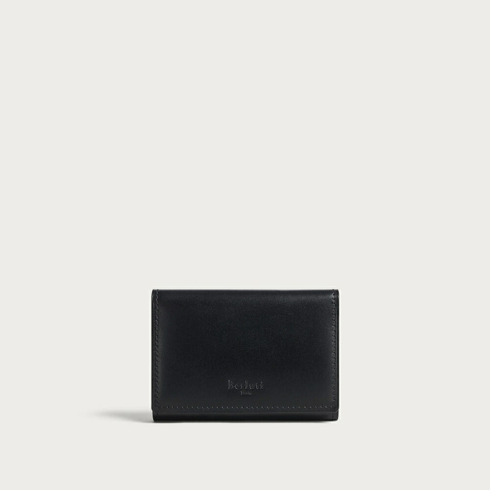 ベルルッティ Berluti インブイア 下げ翼 歌留多保持者【black 】【貨物輸送無料】【定まり品】
