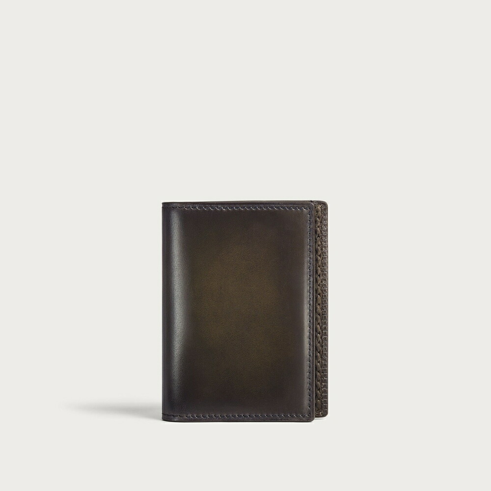 ベルルッティ Berluti ジャグア ルティ 下げ翼 歌留多保持者【selva oscura 】【貨物輸送無料】【置き目品】