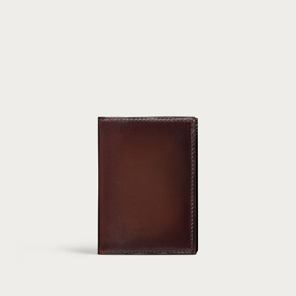 ベルルッティ Berluti ジャグア ルティ 下げ翼 歌留多保持者【legno bruciato 】【貨物輸送無料】【置き目品】