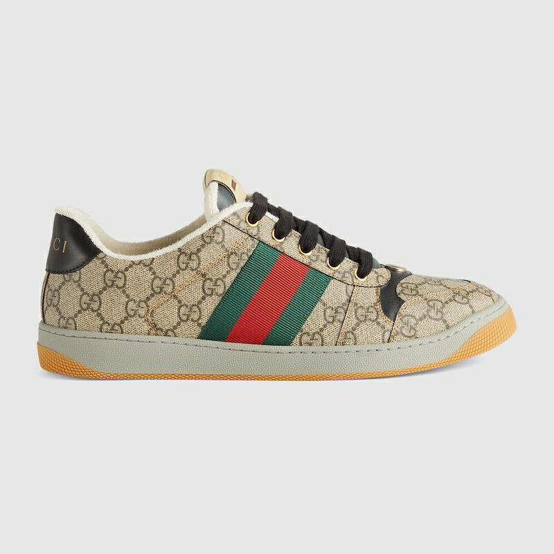 GUCCI*クールな*スクリーナー モノグラム キャンバス スニーカー 