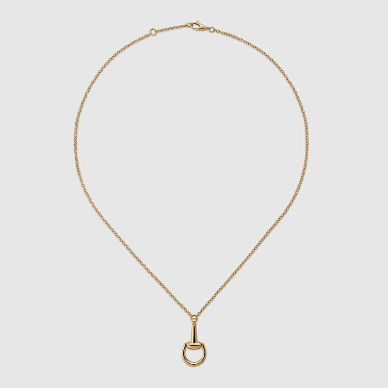 グッチ GUCCI レディース ホースビット 18K チェーン ネックレス【送料無料】【正規品】