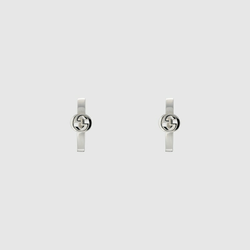楽天市場】グッチ GUCCI レディース インターロッキング フープ