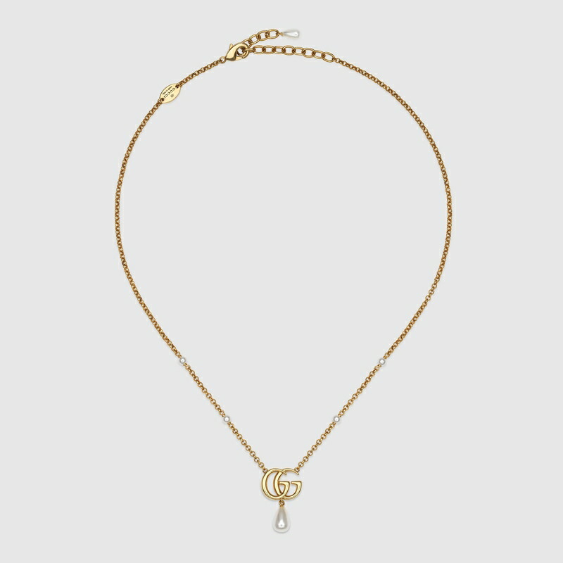 楽天市場】グッチ GUCCI レディース ダブルG フラワー ネックレス  