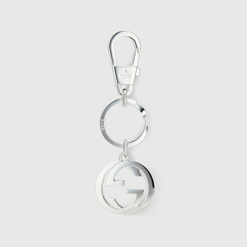 グッチ GUCCI メンズ インターロッキングG キーチェーン【817380 J160N 8126 】【送料無料】【正規品】｜ブランドバッグ・雑貨CELEBRITY