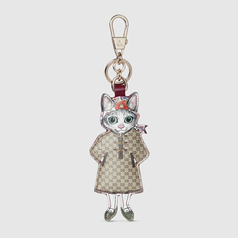 楽天市場】【中古】美品 グッチ チャーム Hello Kitty×Gucci