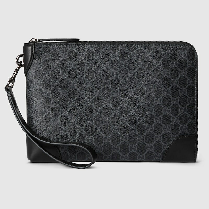 グッチ GUCCI メンズ GG旗幟スモール 商行為入れもの【821156 FAD6M 1000 】【貨物輸送無料】【置き目品】