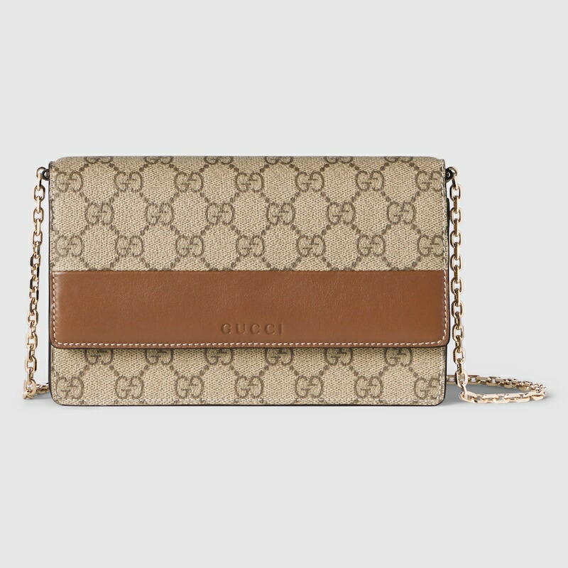 グッチ GUCCI レディース GGエンブレムチェーンウォレット 財布【838151 AAEV2 2751 】【送料無料】【正規品】
