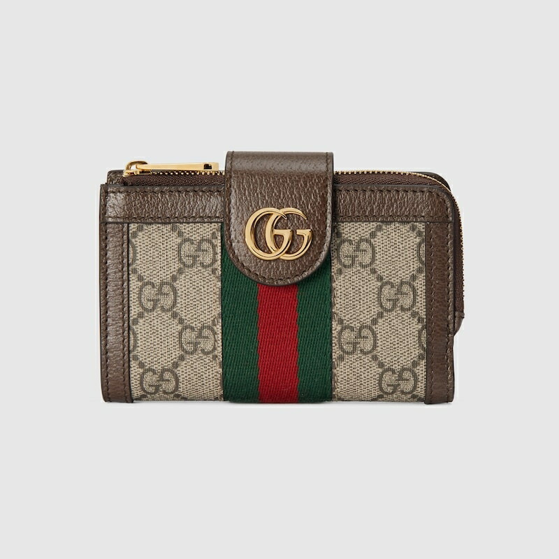 楽天市場】グッチ GUCCI カードケース 小銭入れ付き ベージュ