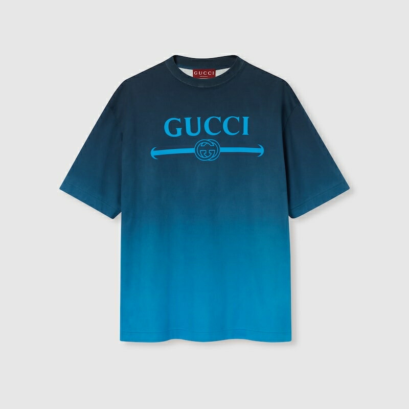楽天市場】グッチ GUCCI メンズ GUCCI プリント コットンジャージー T