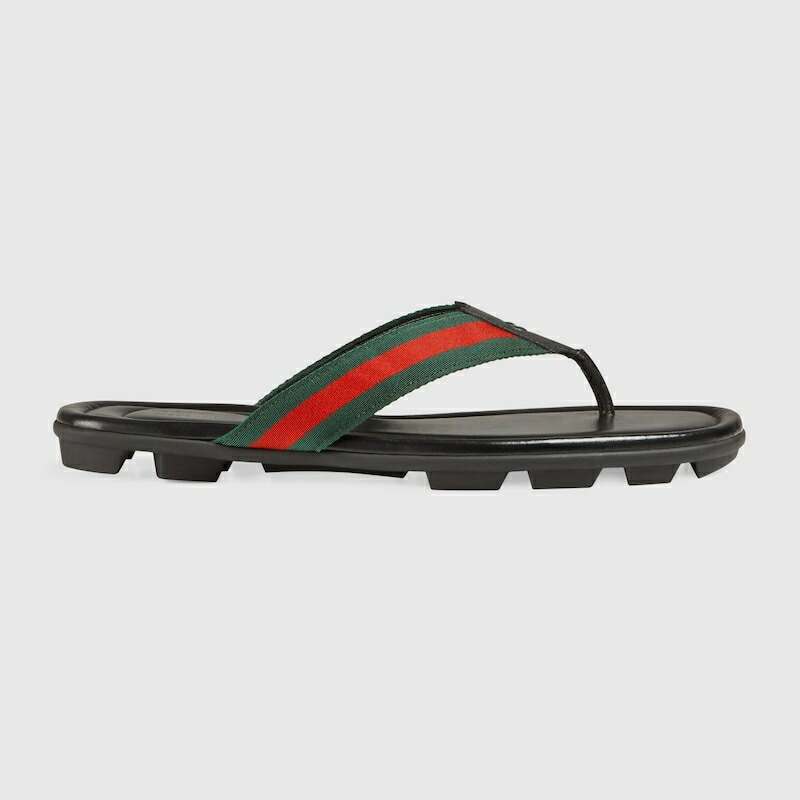 楽天市場】GUCCI グッチメンズ トングサンダルウェブストライプ