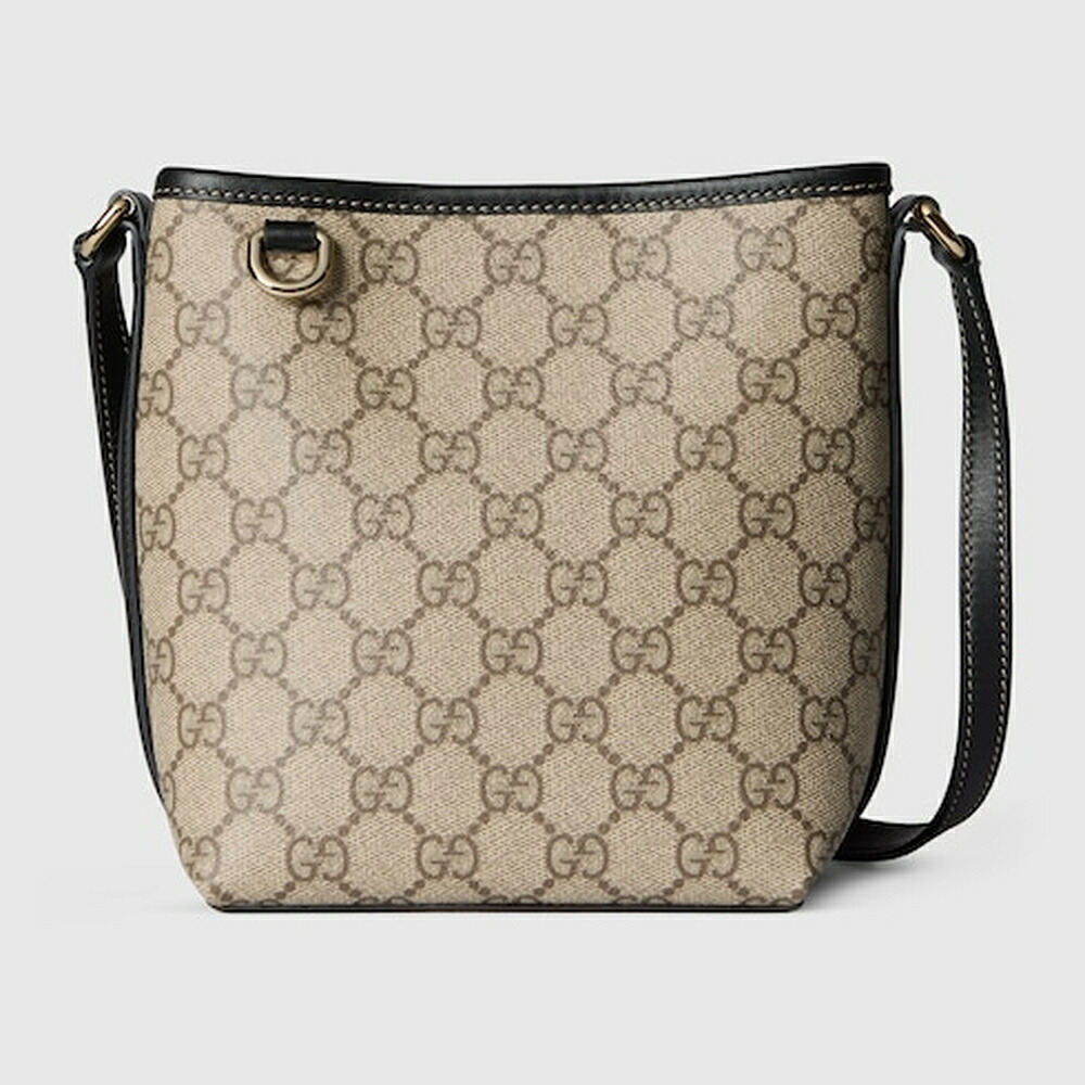グッチ GUCCI レディース GGエンブレム ナノ バケットバッグ【ベージュ＆ダークブラウン ファブリック 】【送料無料】【正規品】｜ブランドバッグ・雑貨CELEBRITY