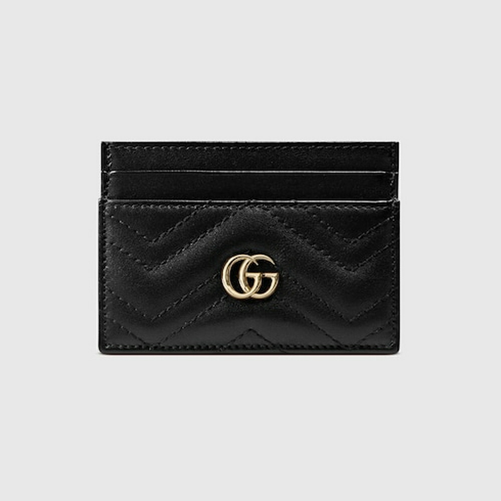 グッチ GUCCI レディース ダブルG カードケース【ブラック レザー 】【送料無料】【正規品】｜ブランドバッグ・雑貨CELEBRITY